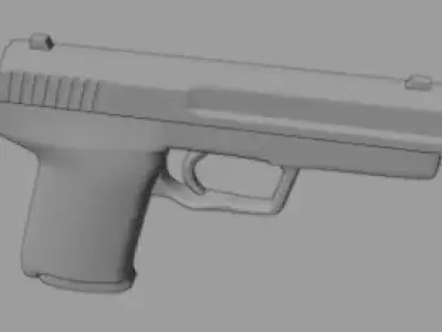 USP 45 3D model