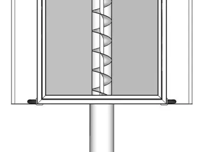 Basit Yem Dagitma Makinesi Calismasi Free 3D model
