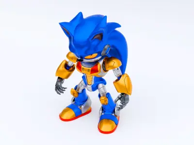 MECHA SONIC 3D model