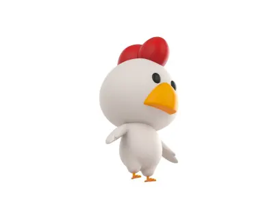 Character063 Chicken 3D model