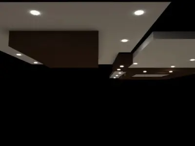 False Ceiling Design 3D model