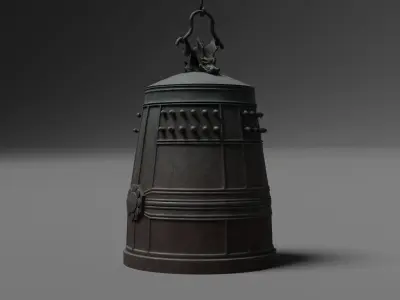 Japanese Bell 3D model