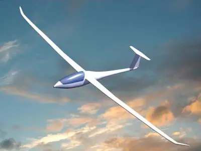 Nimbus glider 3D model