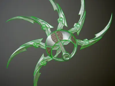 Predator shuriken 3D model