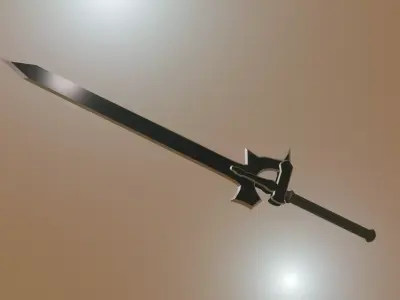 The Elucidator - Sword Art Online Free 3D model