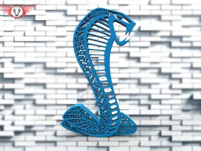 Shelby Logo Free 3D model