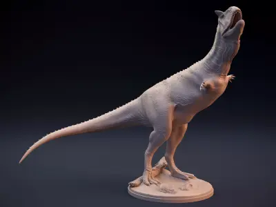 Carnotaurus courtship dance - FREE model Free 3D print model