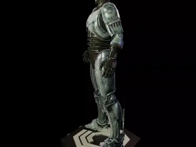 Robo Cop  Sci-Fi STL 3D Print Collectible  3D print model