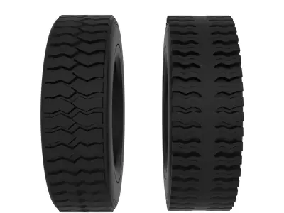 JK-Tyre Wheel 2 3D model