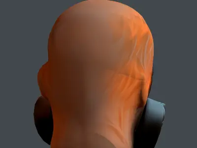 Gas mask helmet 3d model military combat fantasy Low-poly 3D model