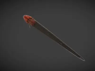 Electric Eel Low-poly 3D model