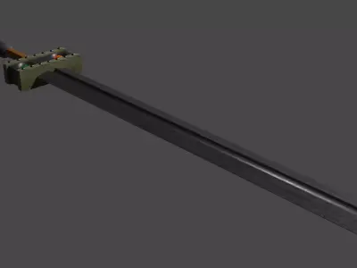 Fantasy Sword Free 3D model
