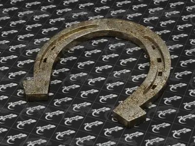 Horseshoe 3D model 3D model