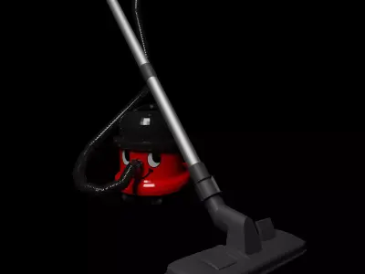 commercial vacuum cleaner 3D model