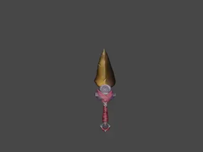 Zeloeman Sword A 17 Low-poly 3D model