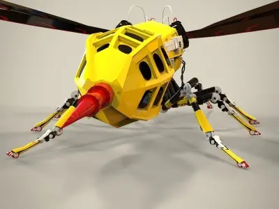 Robotic Bee 3D model
