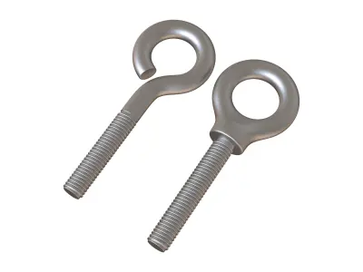 Eye bolts 3D Model 3D model