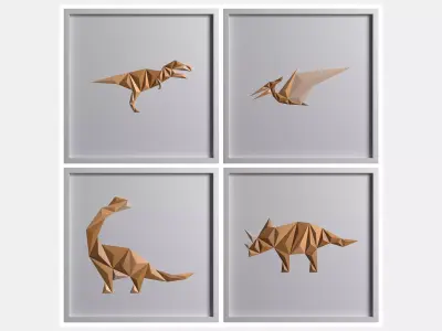 Paper ArtWork 27 3D model