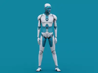 i-HOMO 07 Rigged for Unreal Engine - Unity - MIXAMO  3D model