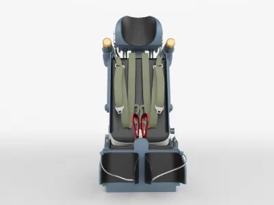 Ejection seat 3D model