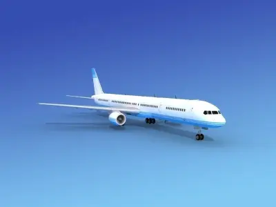 Boeing 757-300 Corporate 1 3D model