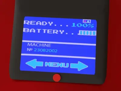 3D DRON MODEL drone with four propellers Low-poly 3D model