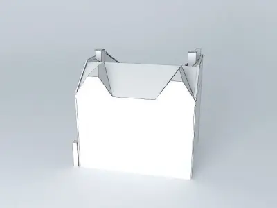 Globtouriroda wooden house Free 3D model