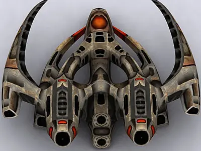 3DRT - Alien Invasion Pack Low-poly 3D model