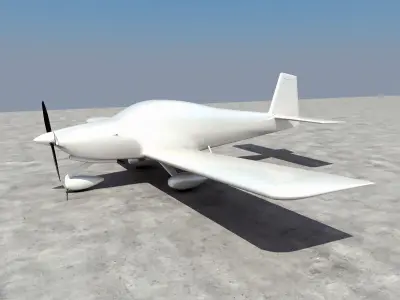 Vans RV-10 3D print model