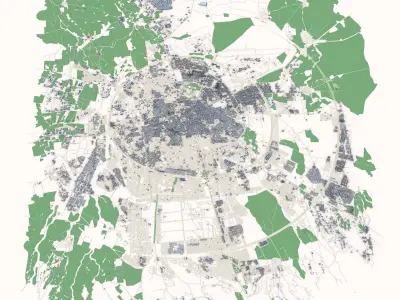 Erbil City Iraqi Kurdistan 3D model