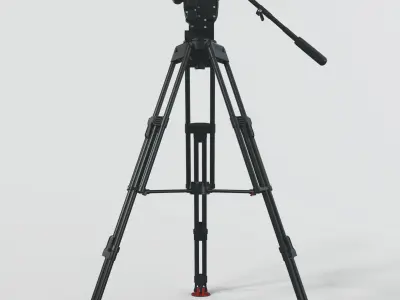 Tripod video 3D model