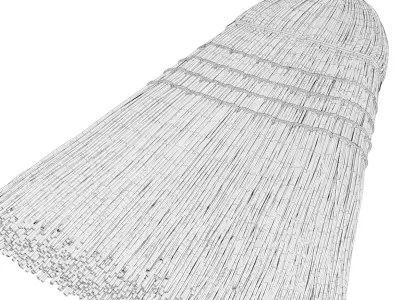 Broom 3D model purchase