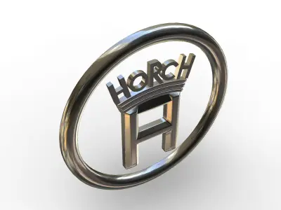 horch logo 3D model