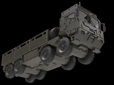 RMMV HX Military Truck 3D print model