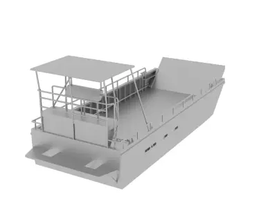  Landing craft Free 3D model
