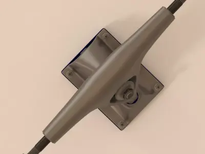 Longboard suspension 3D model