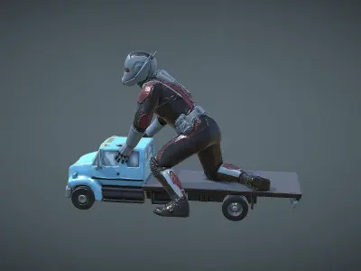 Ant-Man 2 inspirited figure 3D print model