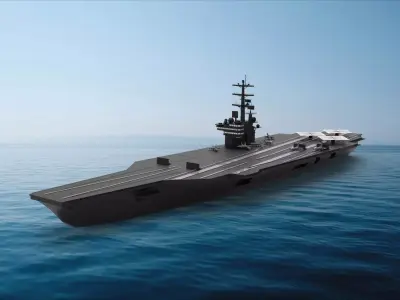 USS Nimitz aircraft carrier 3D model
