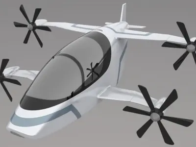 Flying Fish Free 3D model