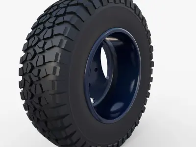 Range Rover Classic Wheel BF Goodrich Mud 3D model