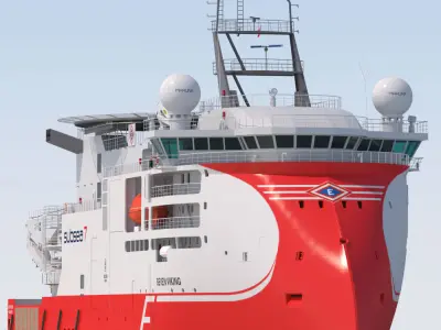 Light Construction Vessel Seven Viking 3D model