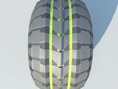 Wheel Concept MAX 2011 3D model