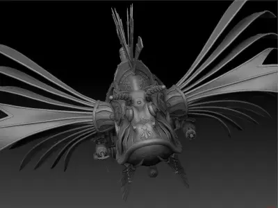 Steampunk  Lionfish 3D model