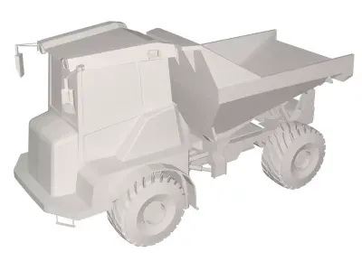 Dump Truck 3D model