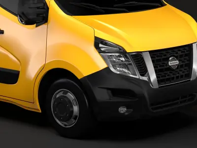 Nissan NV 400 L2H2 Van 2017 3D model