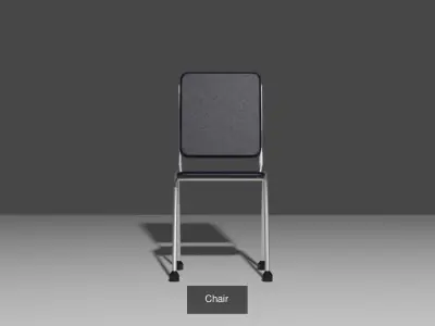 A collection of furniture in a barracks room for conscripts 