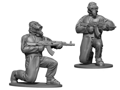 Hazmat suit 8 3D print model