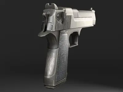 Desert Eagle Pistol 3D model