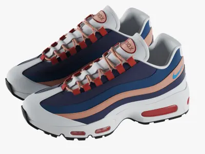 Nike Air Max 95 Multicolor 3D model