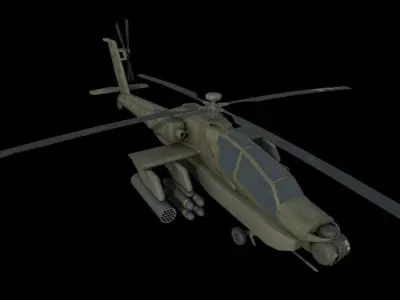 Military Vehicle Pack 03  Low-poly 3D model